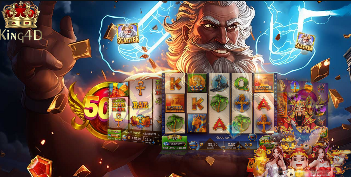 KING4D : Daftar Situs Slot Online Gacor Maxwin Viral Terbaru